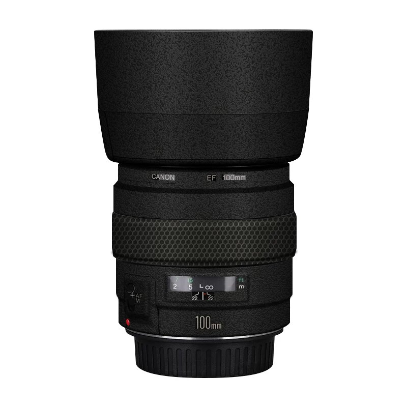 Капот объектива Canon EF100mm f/2 в сатиновой черной отделке, высококачественный аксессуар для фотографии