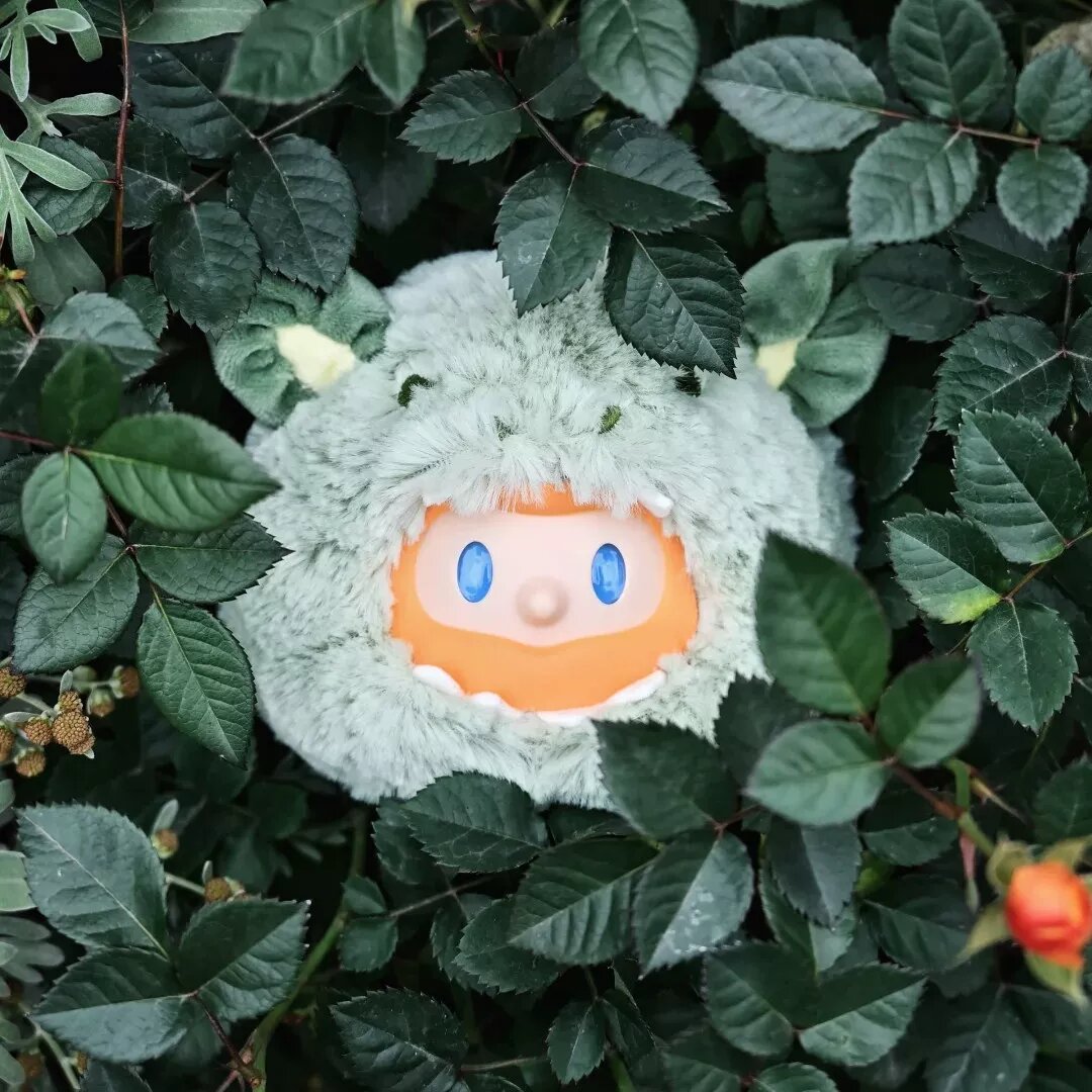 Изумрудно-Зеленая Плюшевая Бусина Слепой Ящик Фигурка из Коллекции BOB Фэнтези Драконьи Земли, 10 см, мягкий плюш