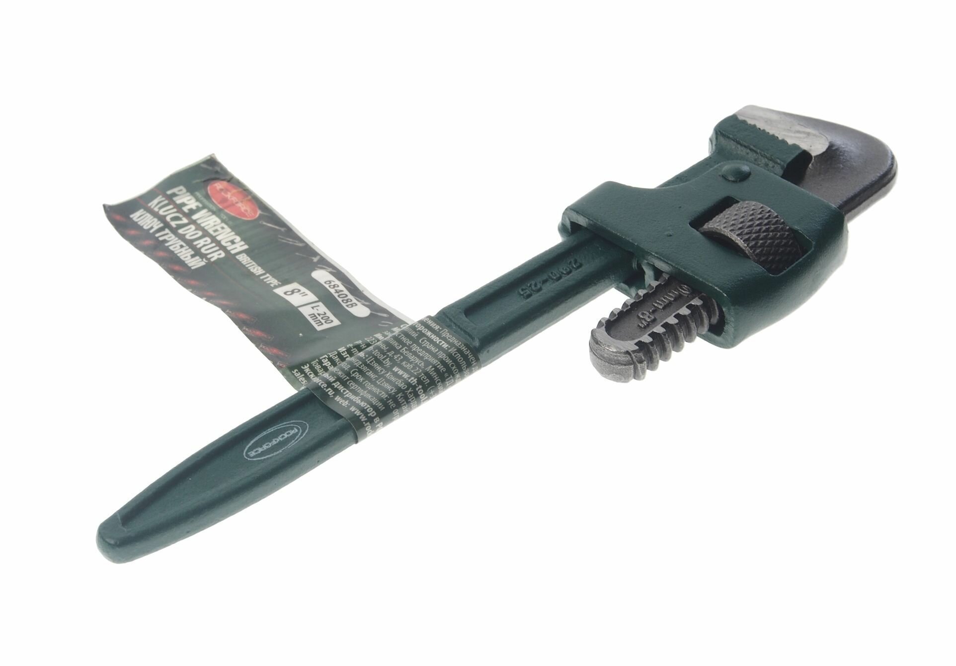 Ключ трубный 8" (200мм) ROCKFORCE