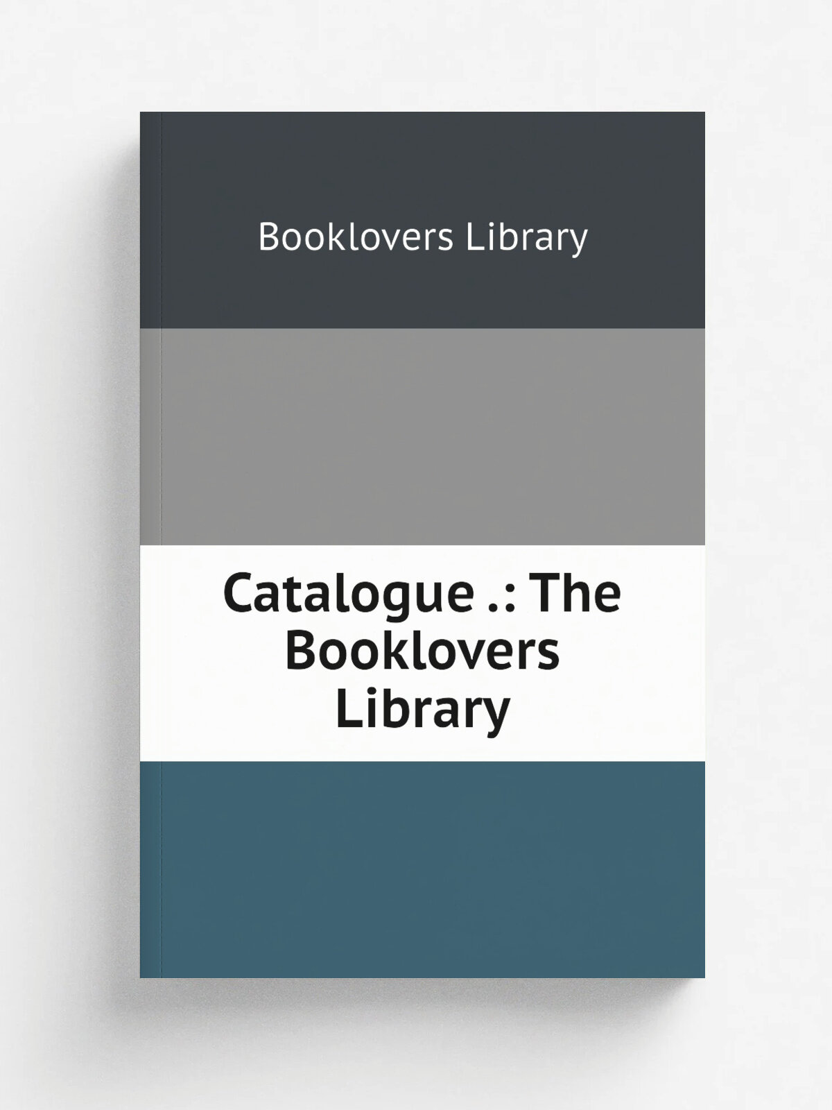 Catalogue : The Booklovers Library | Booklovers Library | 1900 | .T.C. Davis & Sons. | Репринт