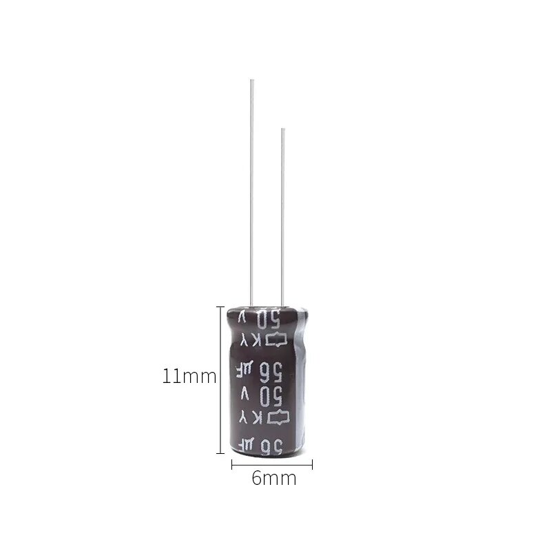 Конденсатор электролитический 50V 56UF 6x11мм
