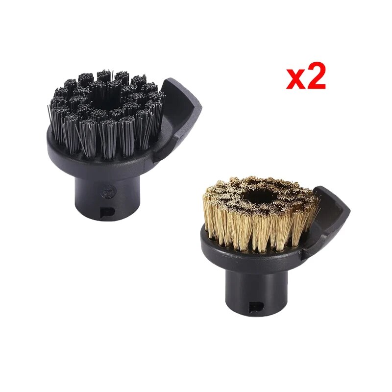 Сменная щетка для парового пылесоса Karcher SC1 SC2 SC3 SC4 SC5 SC7 CTK10 Черный, 2pcs
