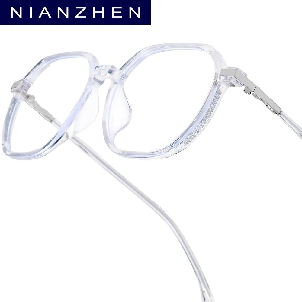 FONEX оправа для очков TR90 3098 Transparent Silver