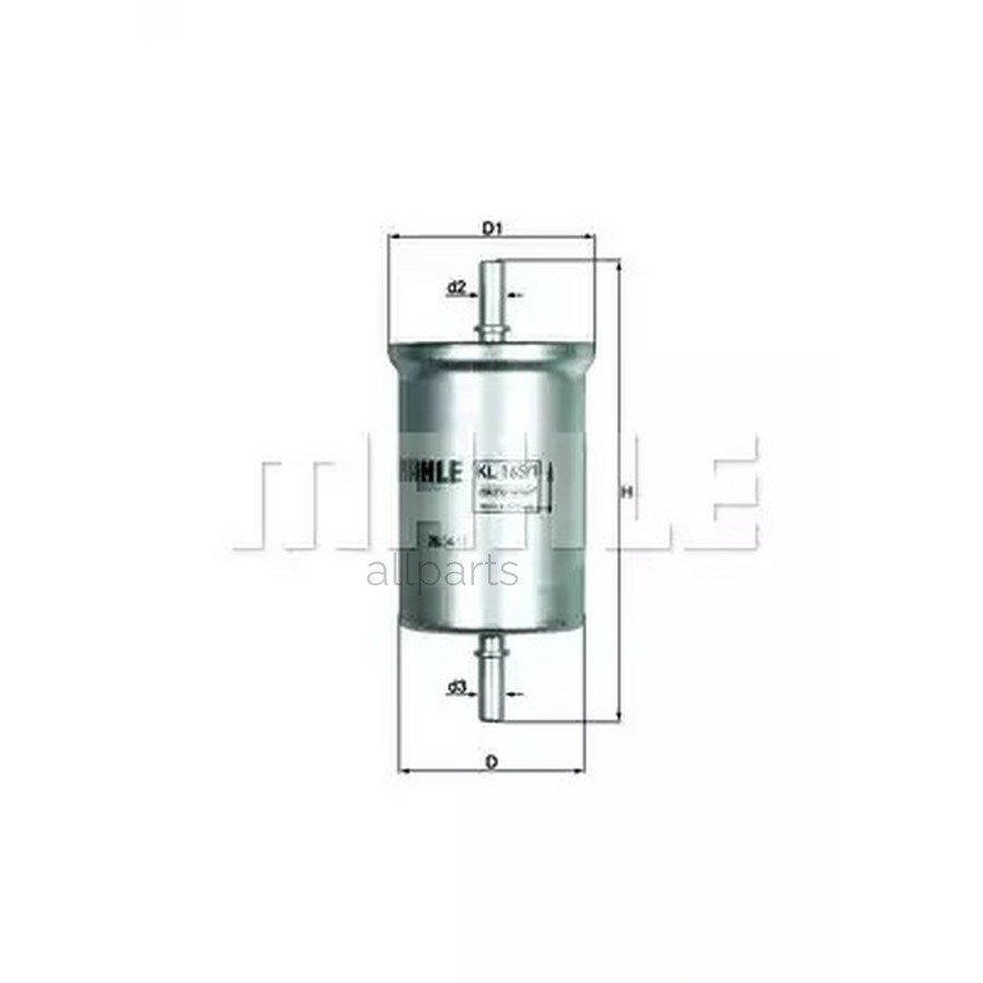 MAHLE KL1651 Фильтр топливный
