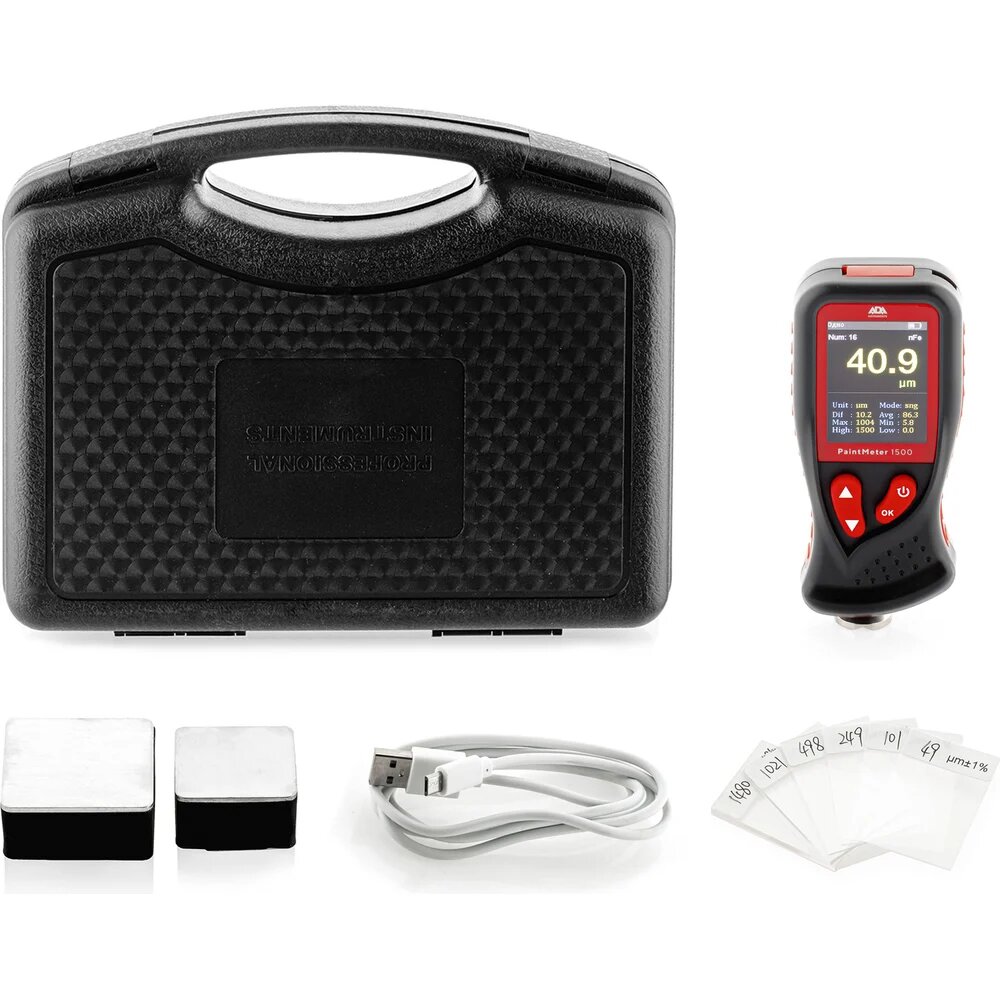 Толщиномер ADA ЛКП PaintMeter 1500 А00581 от ELEMENTX