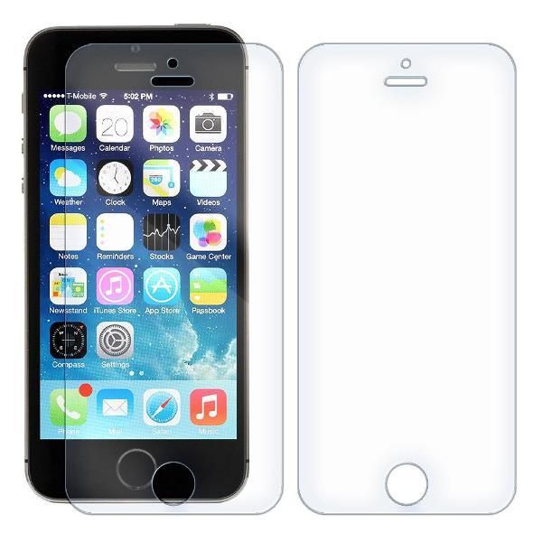 Комплект из 2-x защитных гибридных стекол Krutoff для iPhone 5/5S/5SE