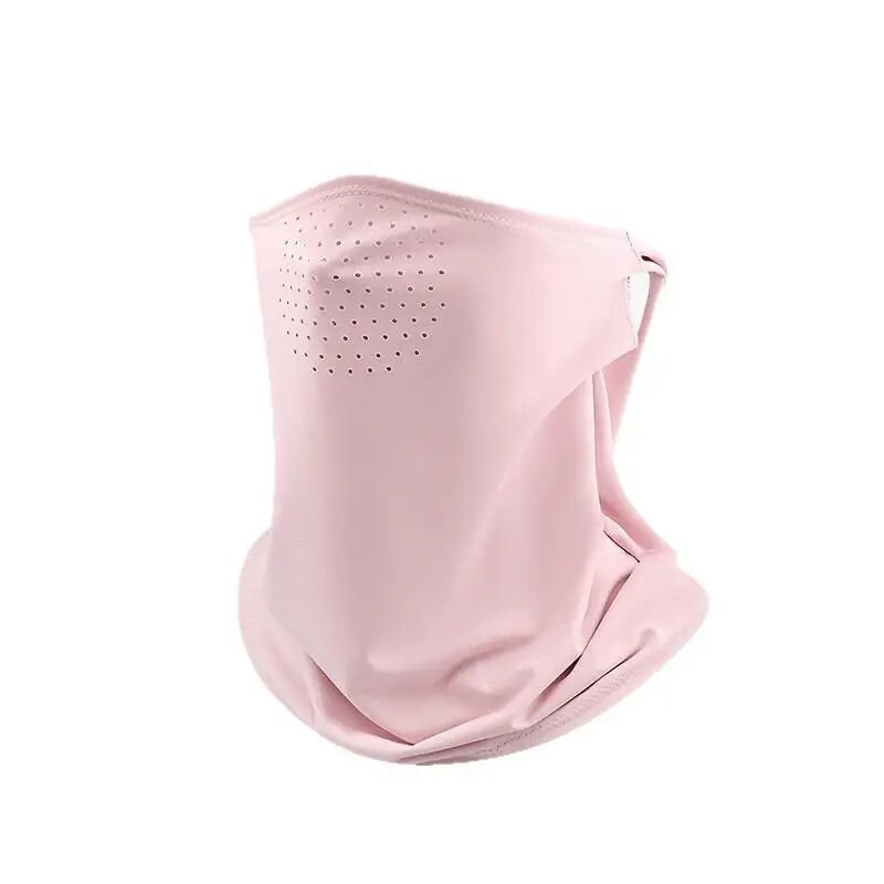 JULYHOT Солнцезащитная маска для велоспорта из полиэстера Розовый, Pink