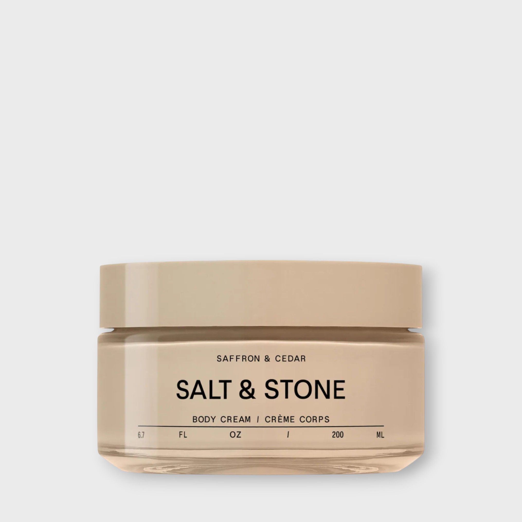 SALT & STONE Крем для тела Body Cream (Safran & Cedre) 200 мл