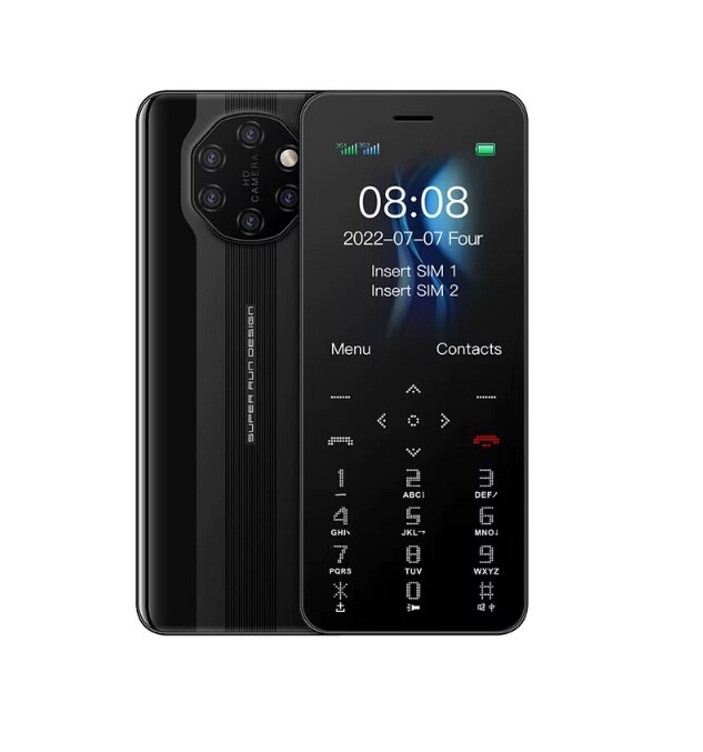 Мобильный Телефон S10W 2G 2SIM GSM 900/1800/850/1900 черный