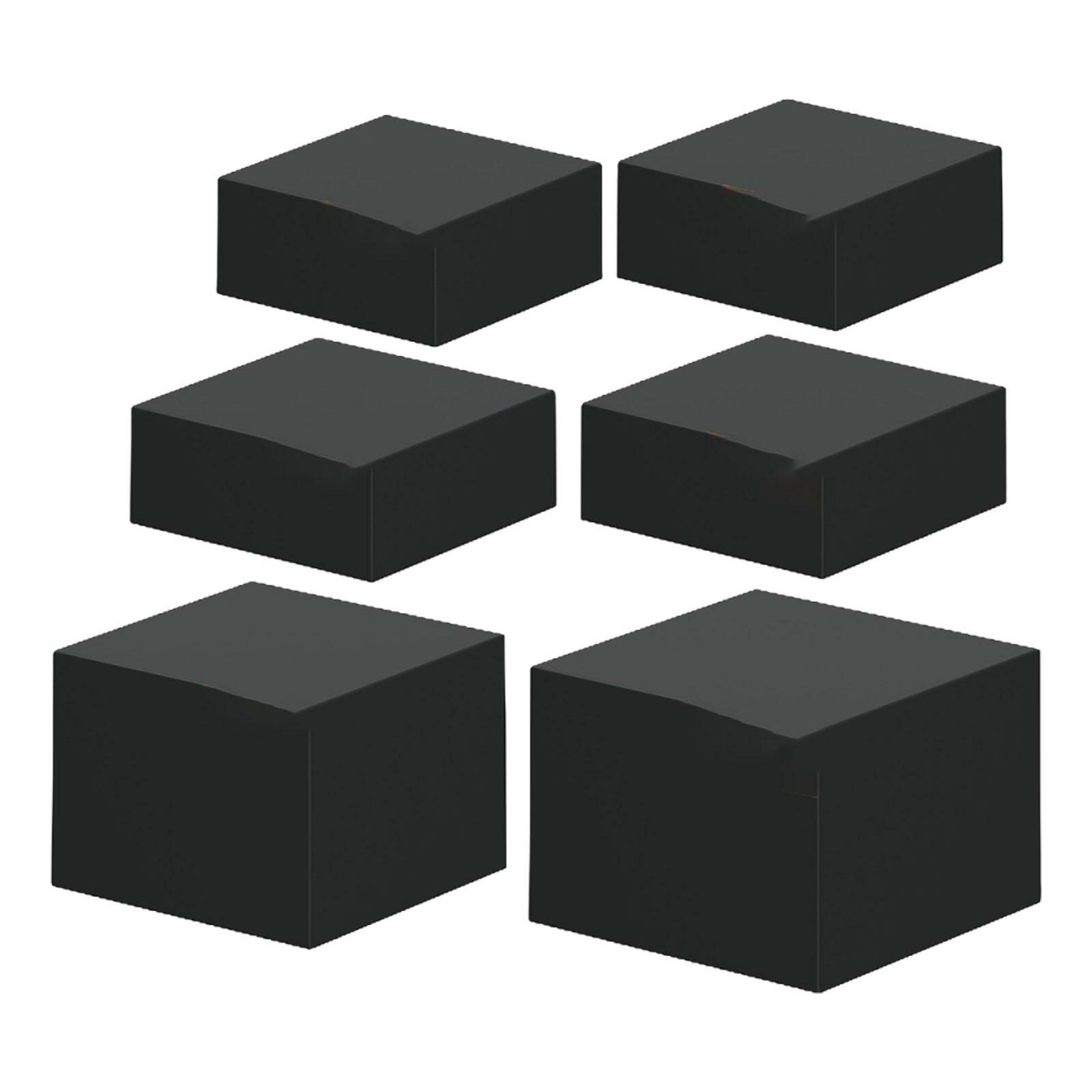 6 подставок для фуршета, принадлежности для кейтеринга для коллекционирования фигурок и косметики, высота от 6,8 до 9 дюймов.