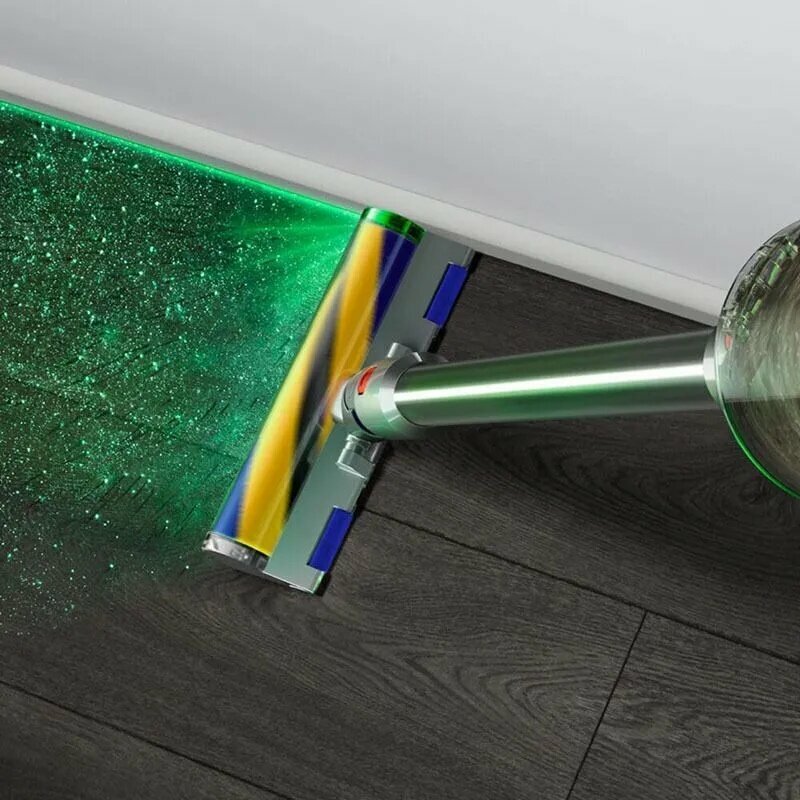 Насадка для пылесоса Dyson Fluffy Optic, совместимая с V7-V11/V15, мягкая щетка с лазерной подсветкой