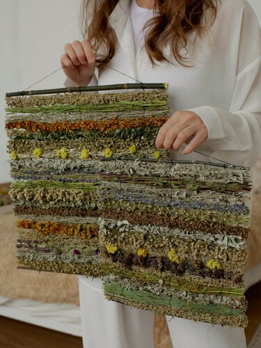 Изображение товара Панно из трав, 30 см, для бани, очень ароматное