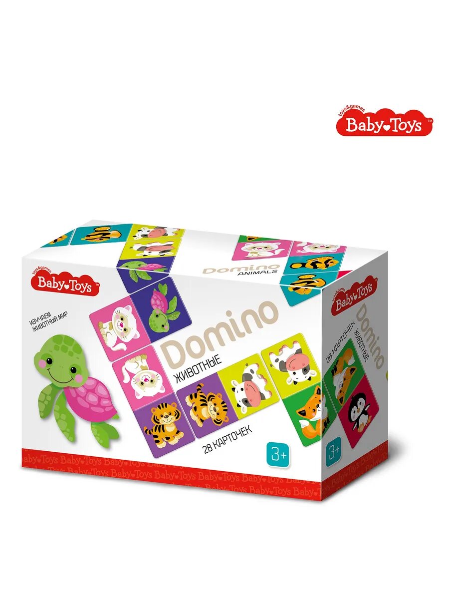 Домино "Животные" Baby Toys