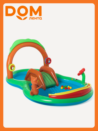 Изображение товара Игровой центр Bestway "Friendly Woods", 295 см x 199 см, голубой, оранжевый