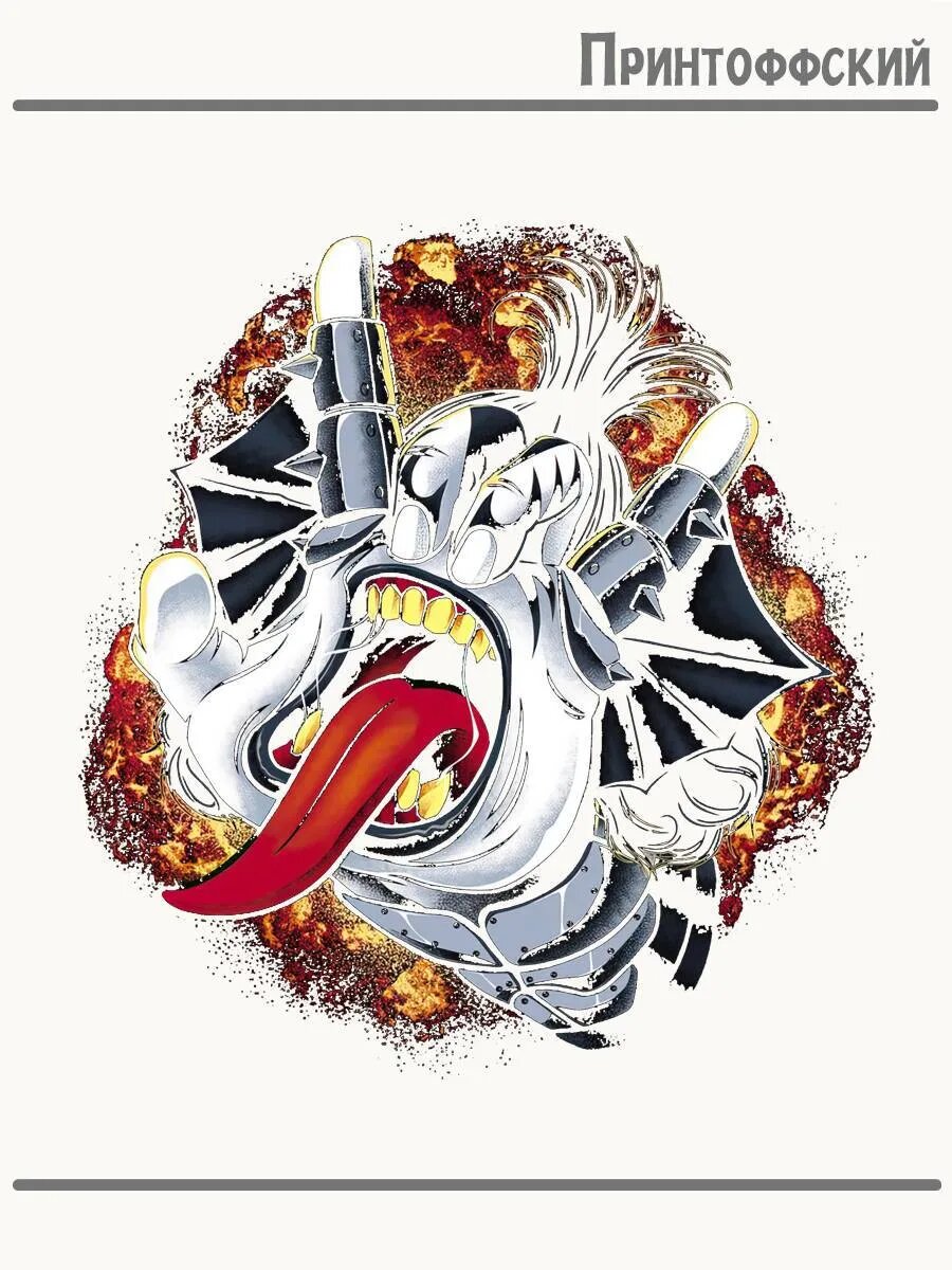 Термонаклейка для одежды и аксессуаров DTF-печать Kiss