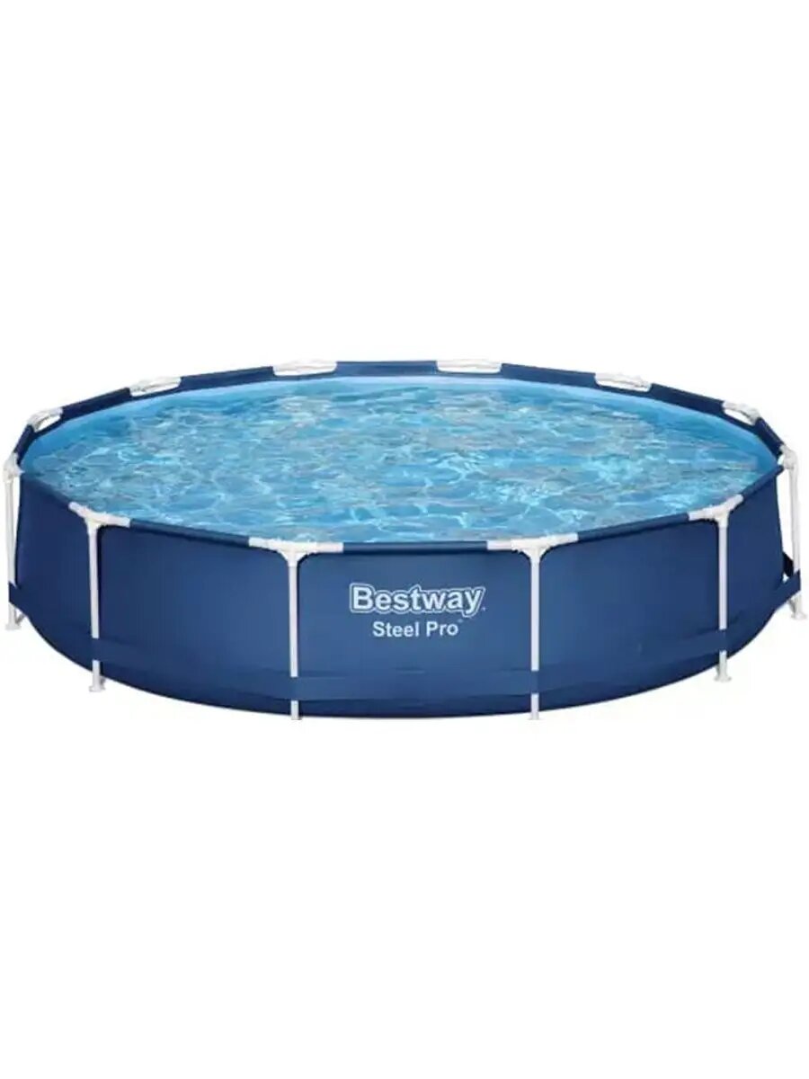 Бассейн каркасный круглый Bestway 366 см x 76см, фильтрующий насос (220-240В) 56681
