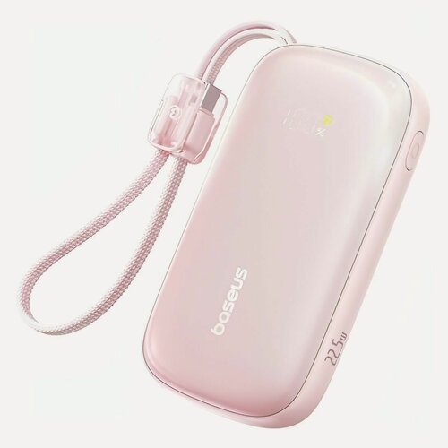 Изображение товара Внешний аккумулятор Baseus EnerFill FC21 Qpow 3 Ultra 10000mAh 45W Nebula розовый