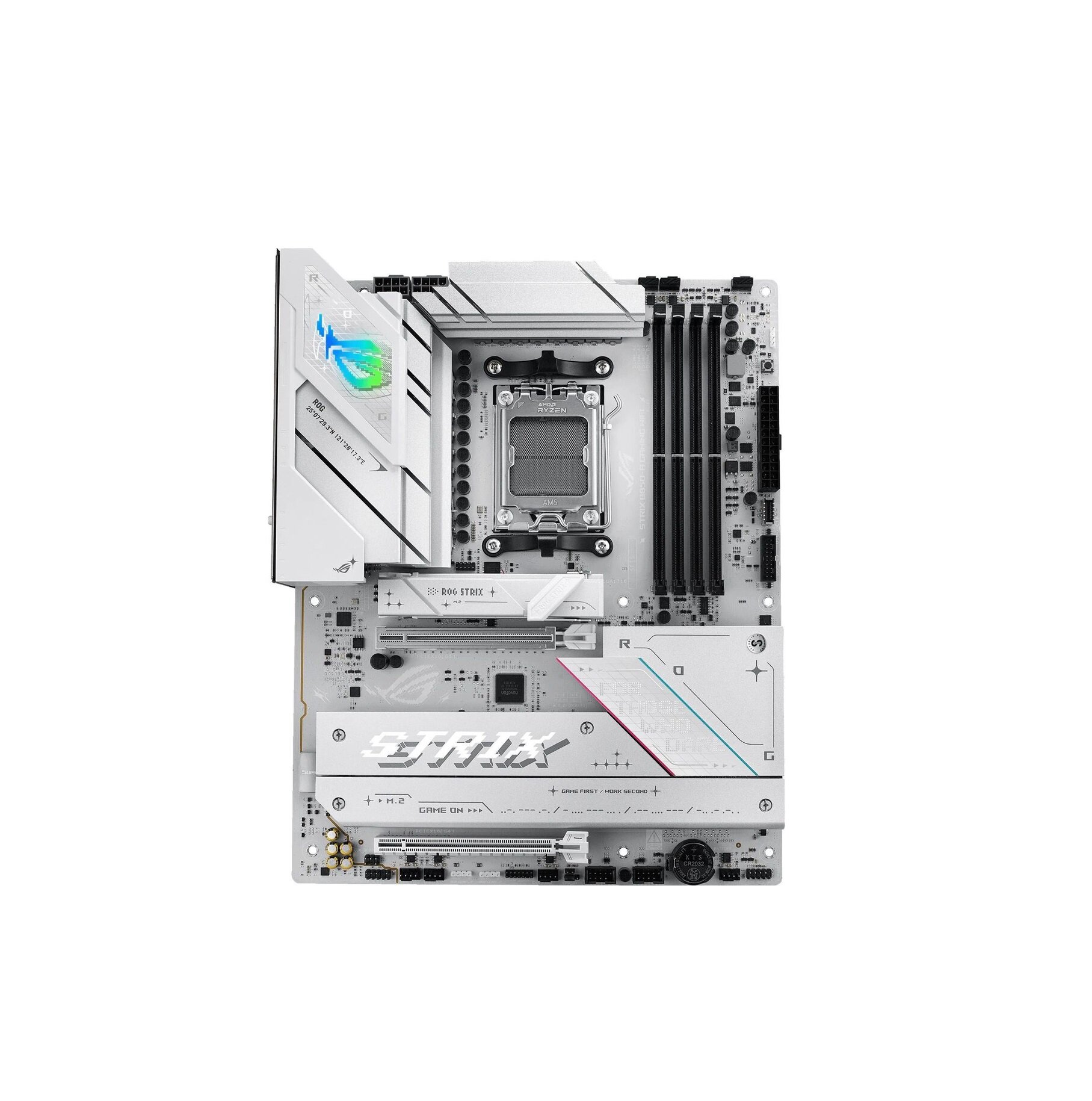 Материнская плата ASUS ROG B850-A Gaming WiFi AM5, AMD B850, 4xDDR5, PCI-E 5.0, ATX, WiFi