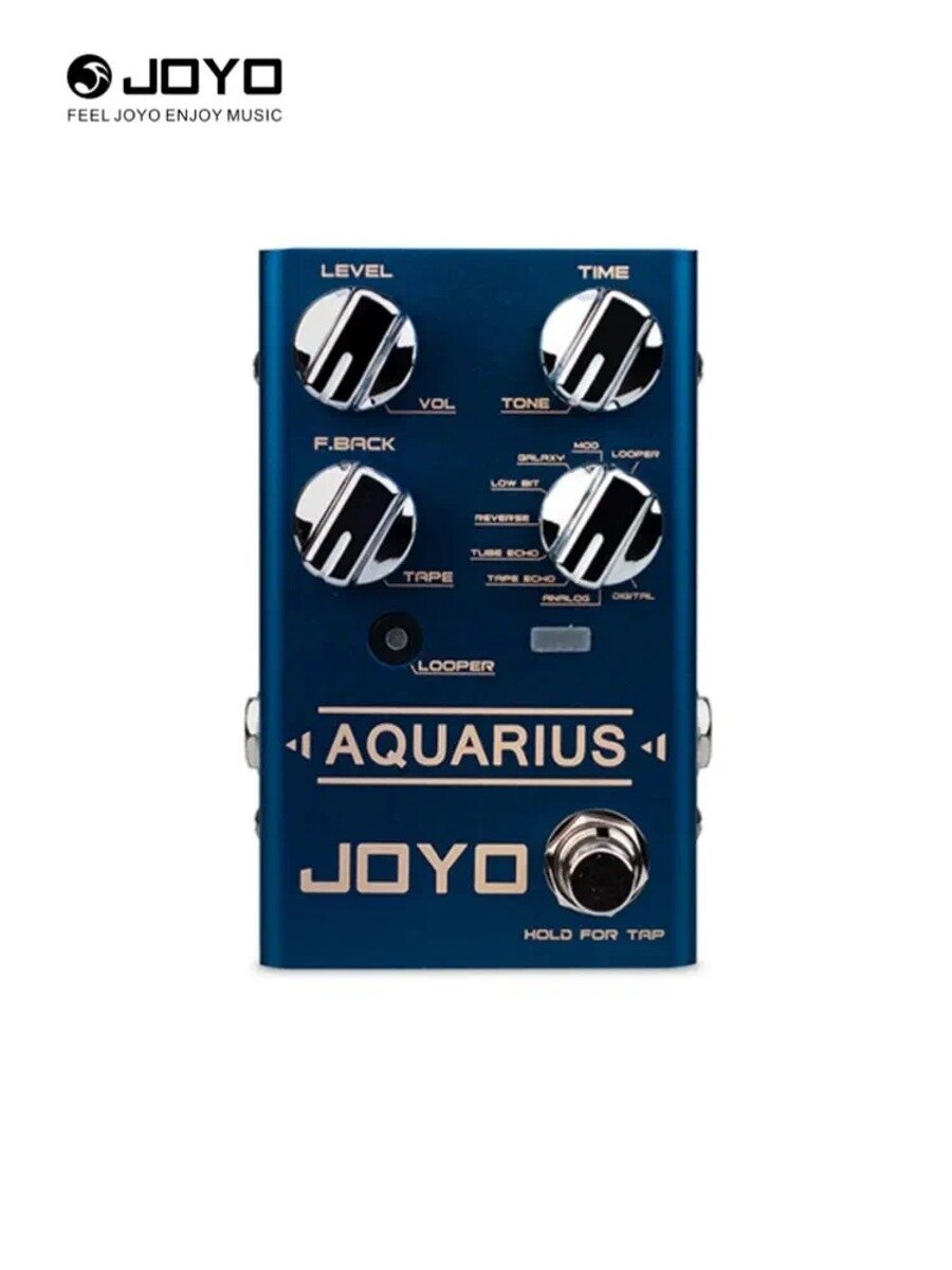 JOYO R-07 Aquarius Delay Looper электрические педали ножной переключатель гитарная педаль