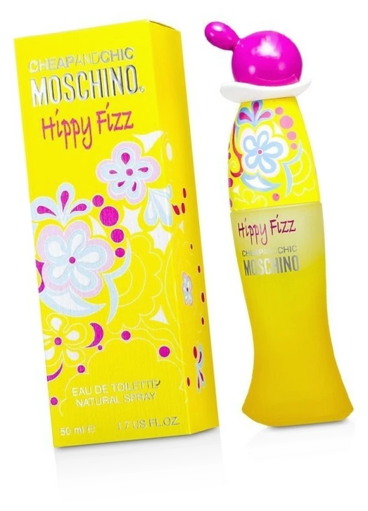 Женский парфюм Moschino Hippy Fizz 50 мл - Москино Чип Энд Чик Хиппи Физ туалетная вода