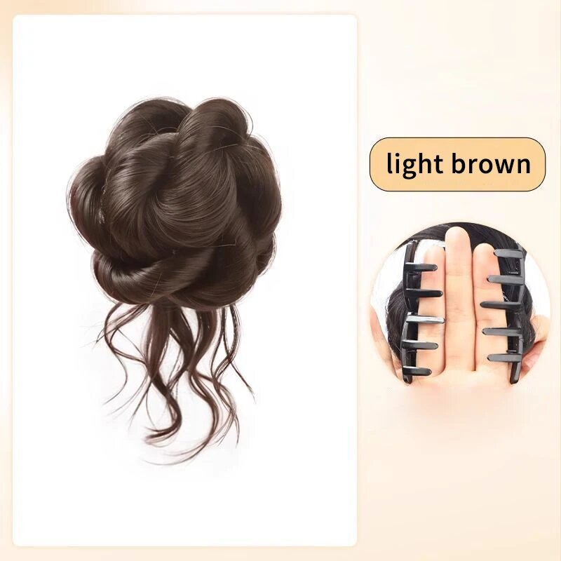 Синтетический шиньон HELTFARM Light brown