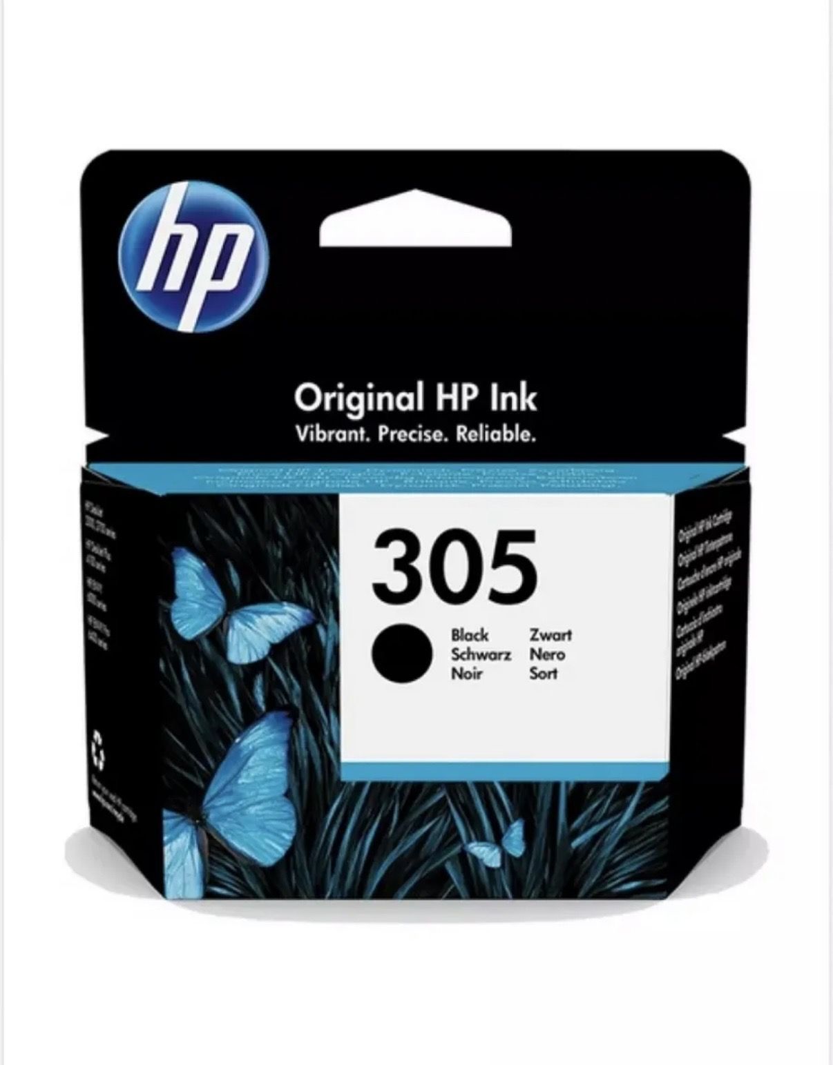 HP Картридж HP 305, оригинал, Черный (black), 1 шт