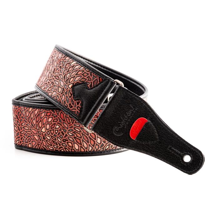 RightOn Straps 8419612000810 Talisman Alien Red Ремень для гитары