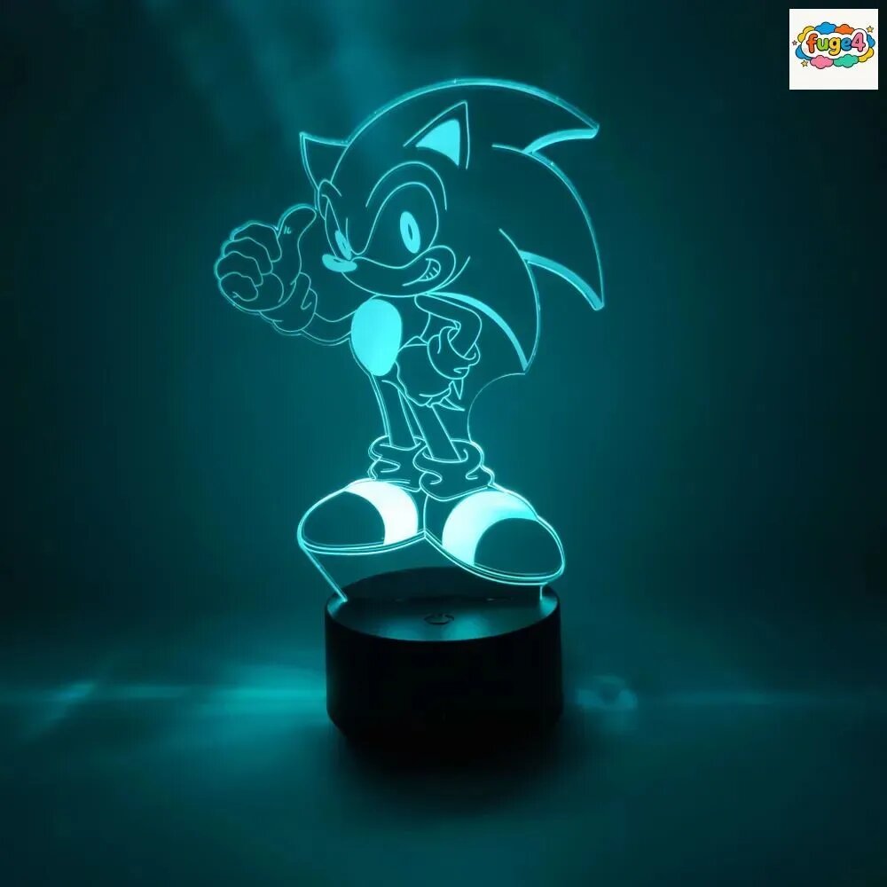 LED светильник из Ёжик Соник из мультфильма "Соник Икс"