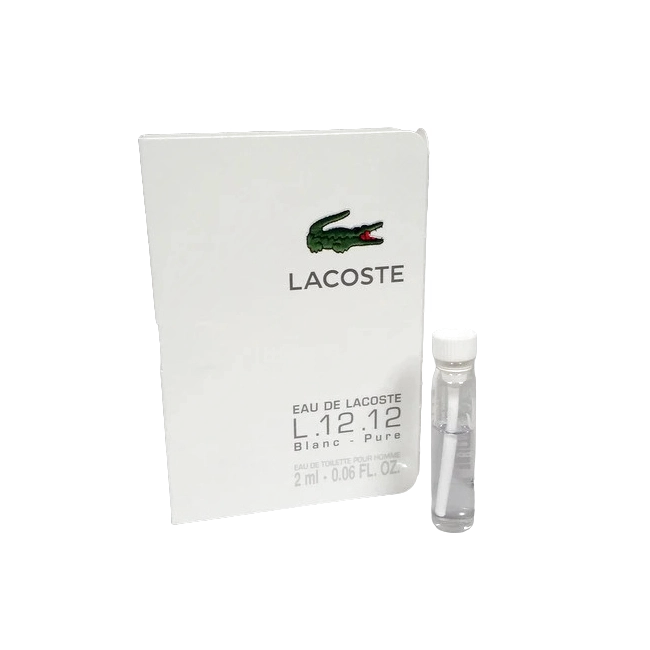 Пробник Lacoste Eau De Lacoste L 12 12 Blanc Pure для мужчин 2 мл / Лакоста Белый