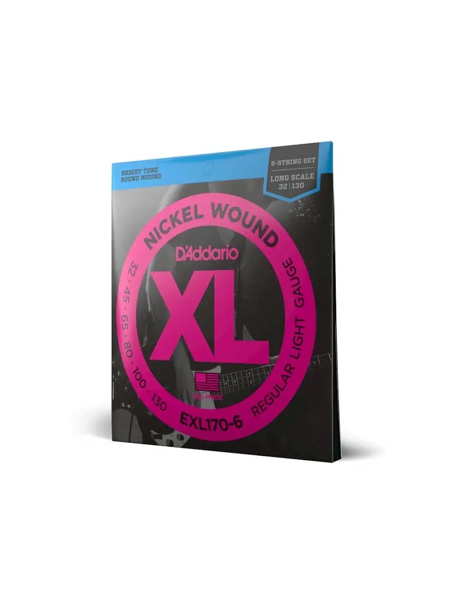 D ADDARIO EXL170 6 Струны для 6 струнной бас-гитары
