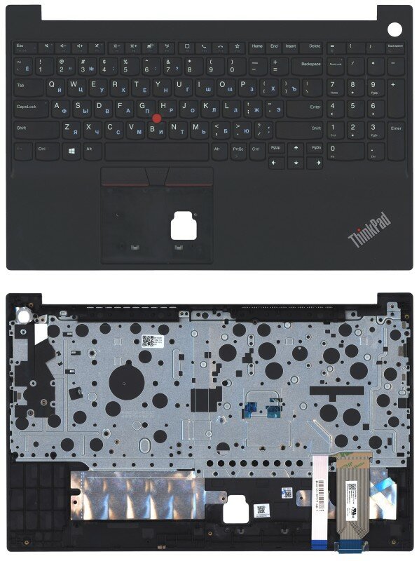 Топкейс для Lenovo ThinkPad E15 Gen 1 2020 без подсветки
