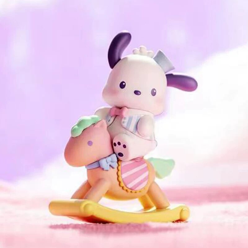 MINISO Sanrio Blind Box Pochako Milya Nastolnaya Figurka Igrushka Kollektsionnyj Podarok 1 Shtuka