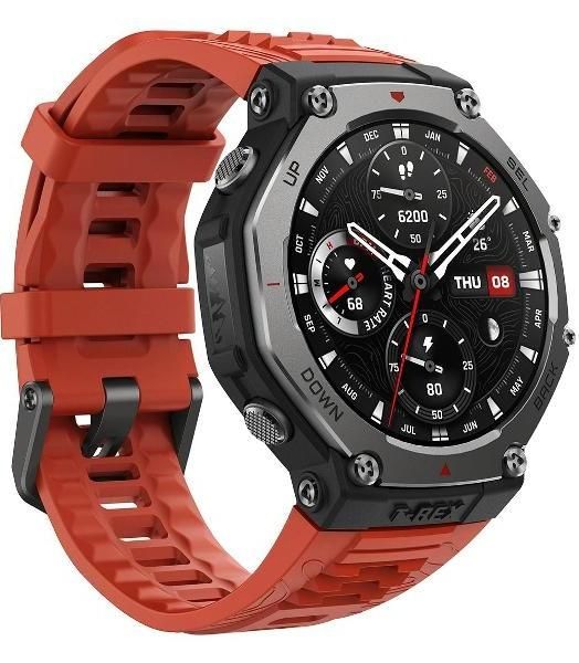 Смарт-часы Amazfit T-Rex 3 Lava Red