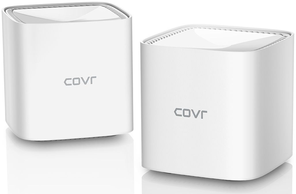 D-Link COVR-1102/E, AC1200 Dual Band Whole Home Mesh Wi-Fi System with 1 10/100/1000Base-T WAN port, 1 10/100/1000Base-T LAN port.802.11b/g/n/ac compatible, up to 300 Mbps for 802.11n in 2.4GHz and u