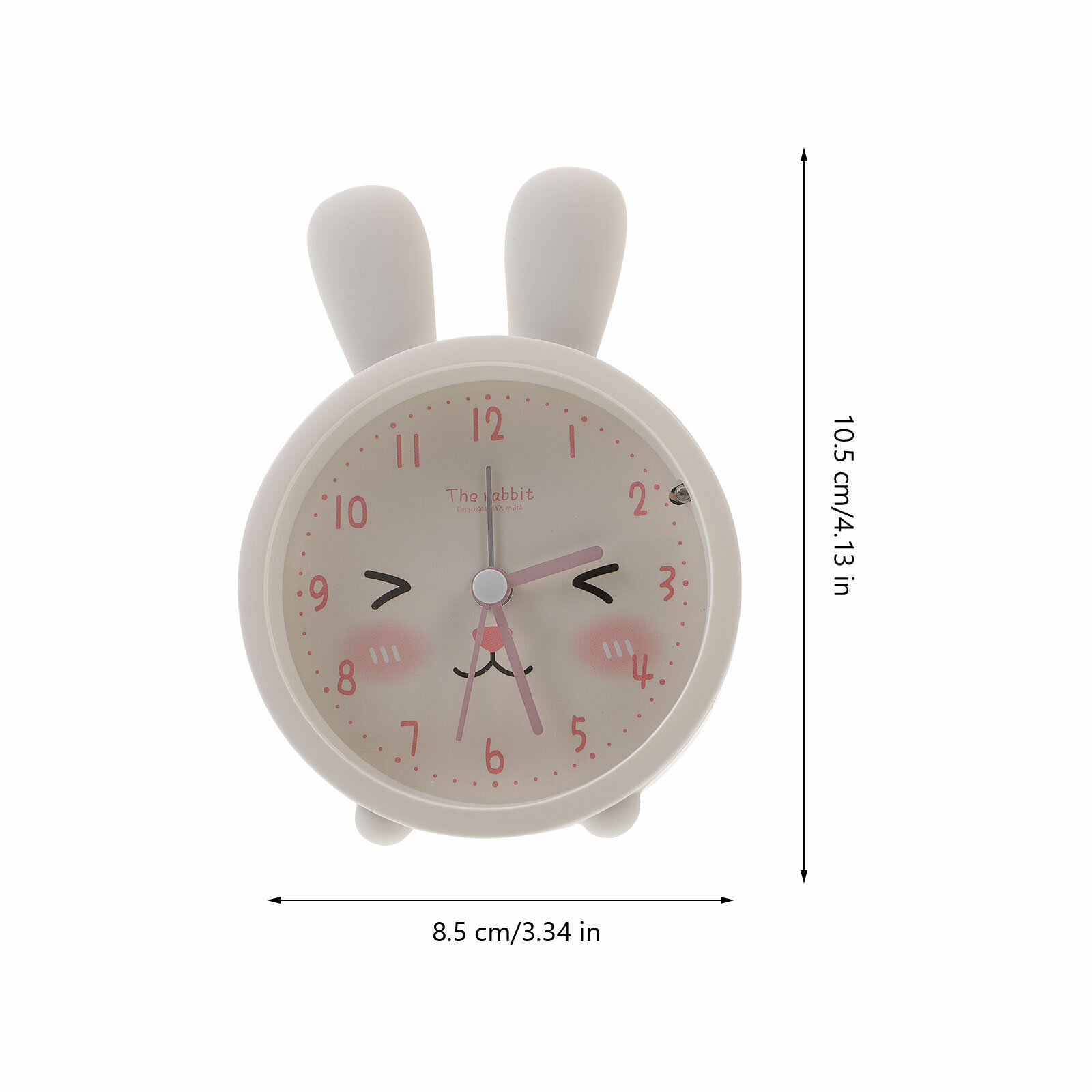 Будильник Кролик Из Силикона Lovely Bunny Настольные Часы Для Детской 8 5X4X10 5Cm