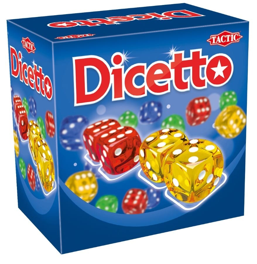 Настольная игра Tactic Dicetto, игра в кости для детей