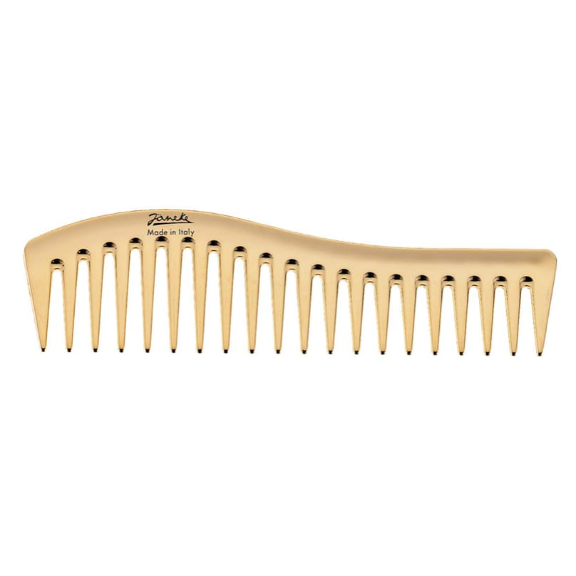 Расческа Janeke Wavy Comb, золотой