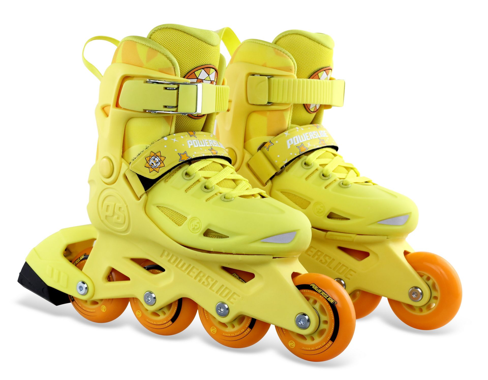 Раздвижные ролики Powerslide Neon 1 Yellow р. 33-36