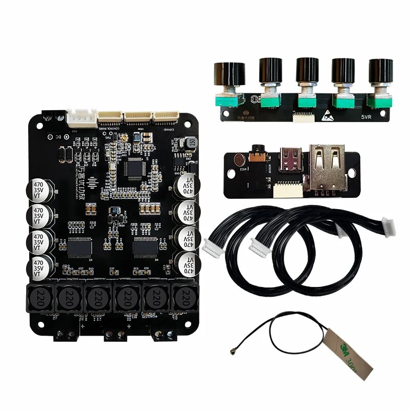 CHANGELIN DSP2.1 Усилитель Bluetooth 5.0, 30Втx2+60Вт, Цвет: 50WX2 100W