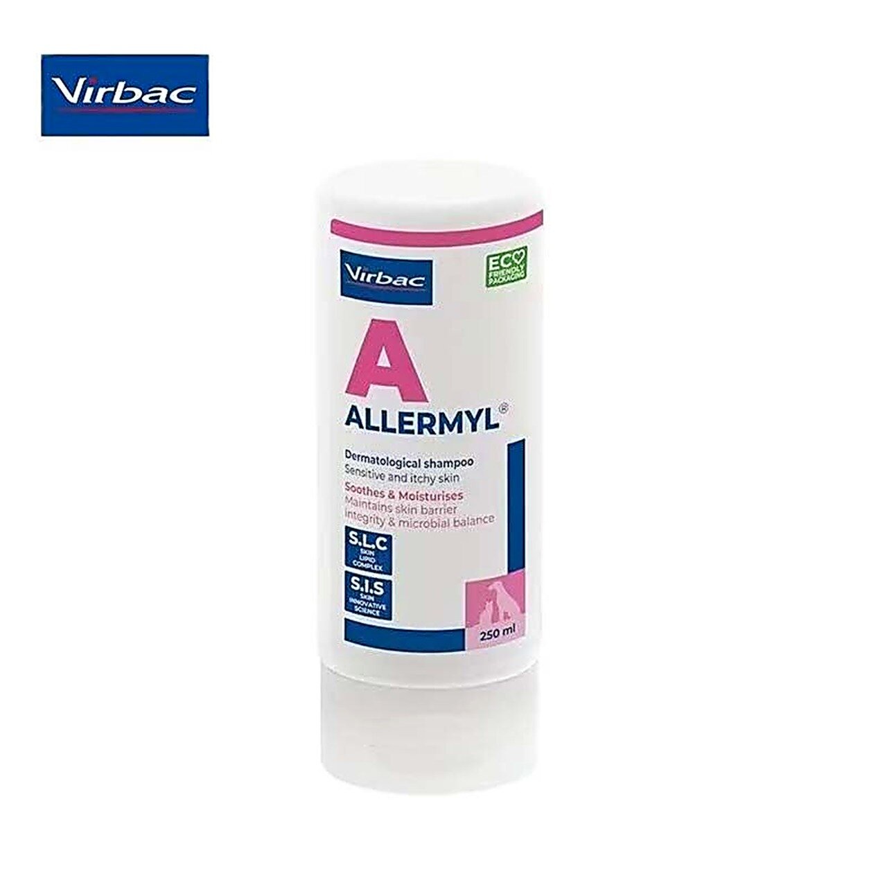 Virbac Allermyl шампунь для собак и кошек с чувствительной кожей, 250 мл
