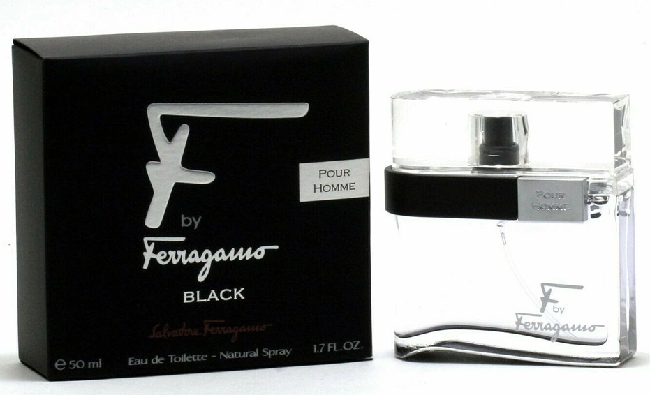 Salvatore Ferragamo F By Ferragamo Black туалетная вода 50 мл - Ферагамо Бай Блэк для мужчин