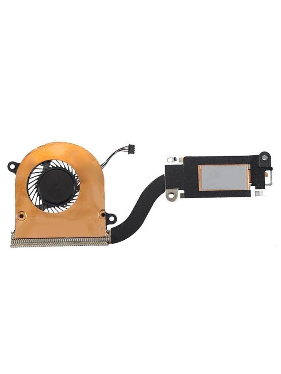 Вентилятор радиатора CPU для ноутбука Dell Latitude E7480, E7490, 4 контактный / DC5V, модель 02T9GV