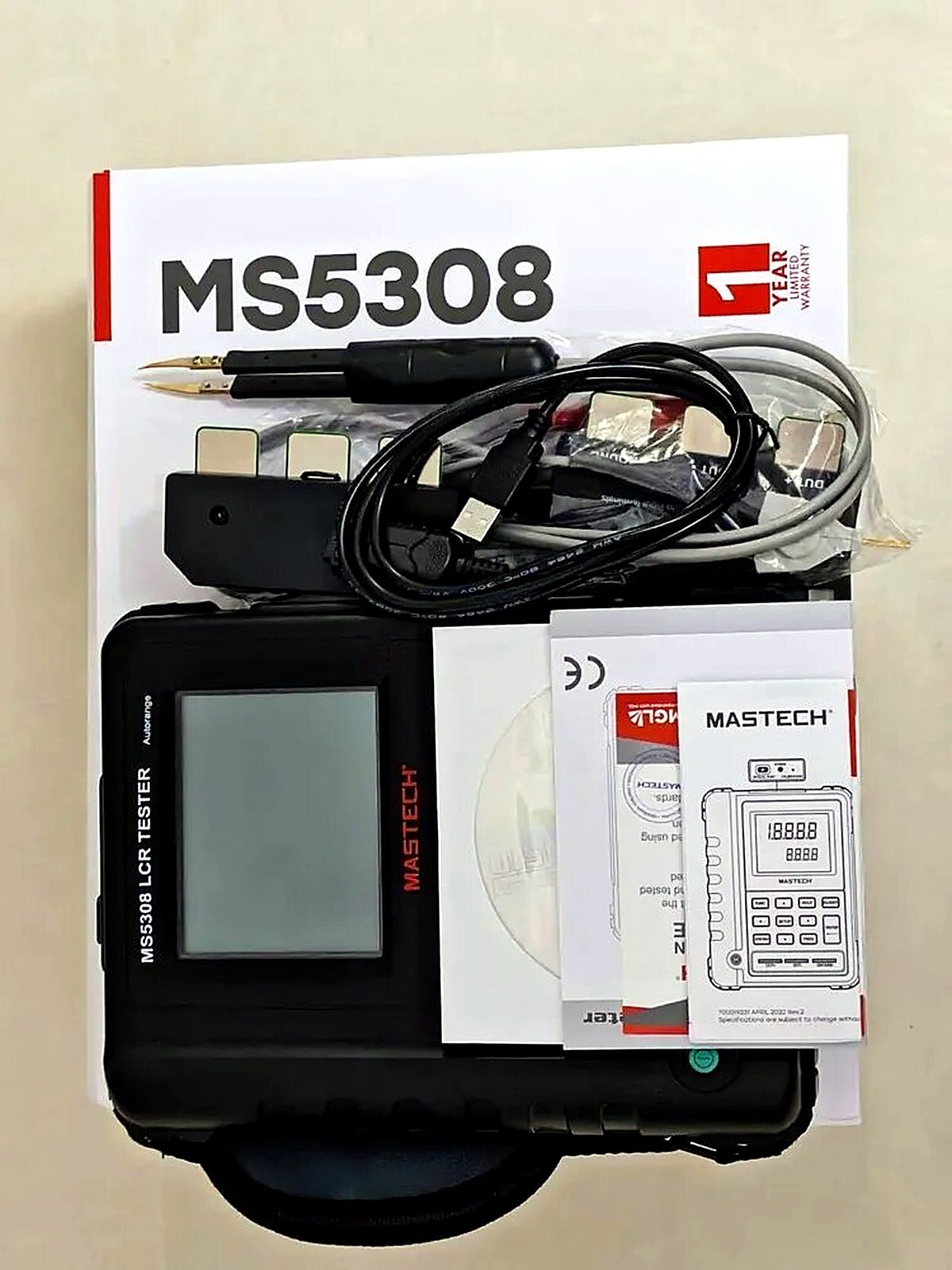 Цифровой измеритель LCR MASTECH MS5308 - это комплексный инструмент для тестирования компонентов
