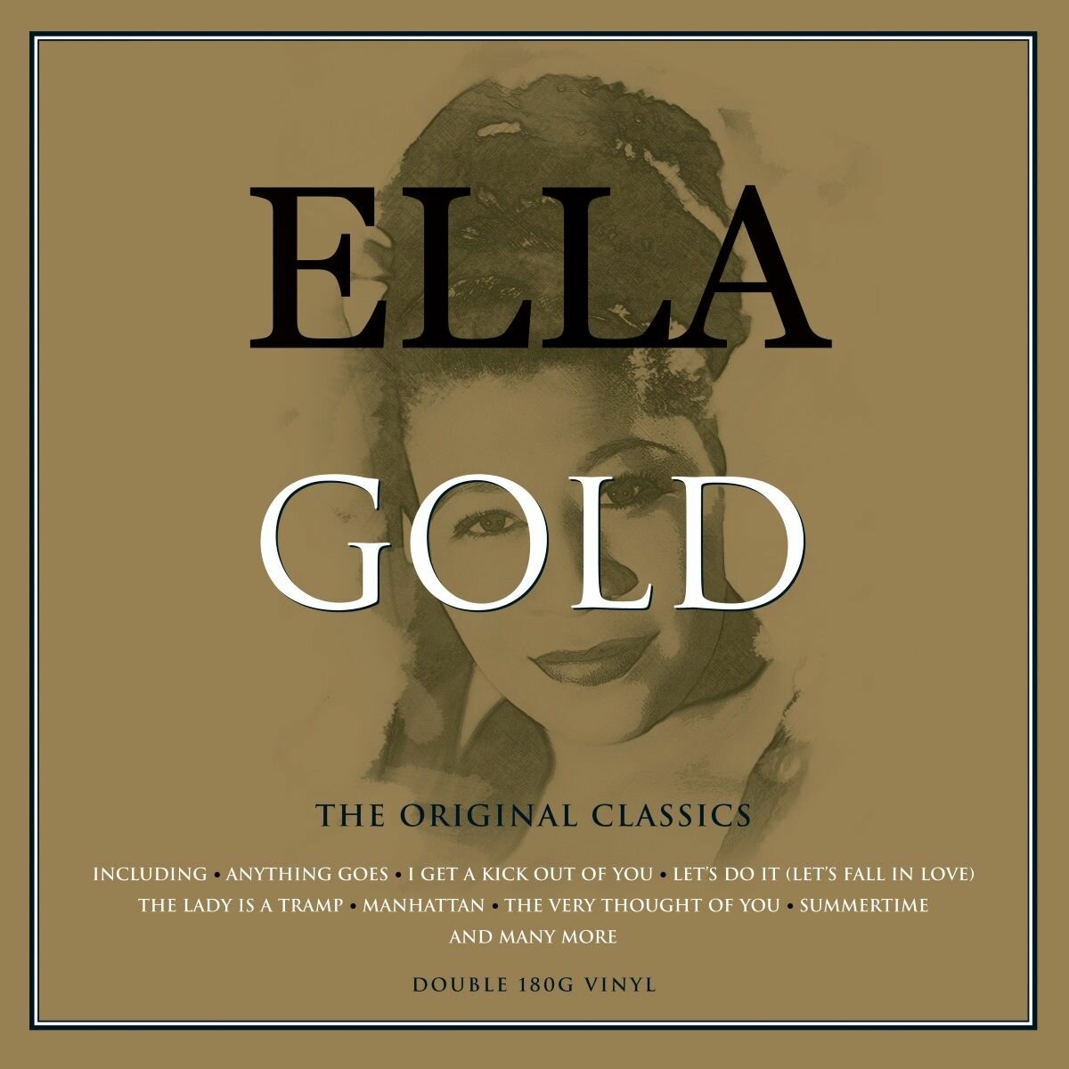 Виниловая пластинка Ella Fitzgerald - Gold (2 LP)