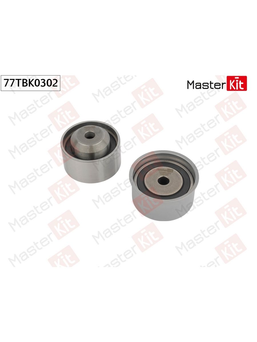 Комплект роликов ГРМ MASTERKIT 77TBK0302 для а/м KIA Sorento, HYUNDAI Sonata / Киа Соренто, Хендай Соната (2 штуки)