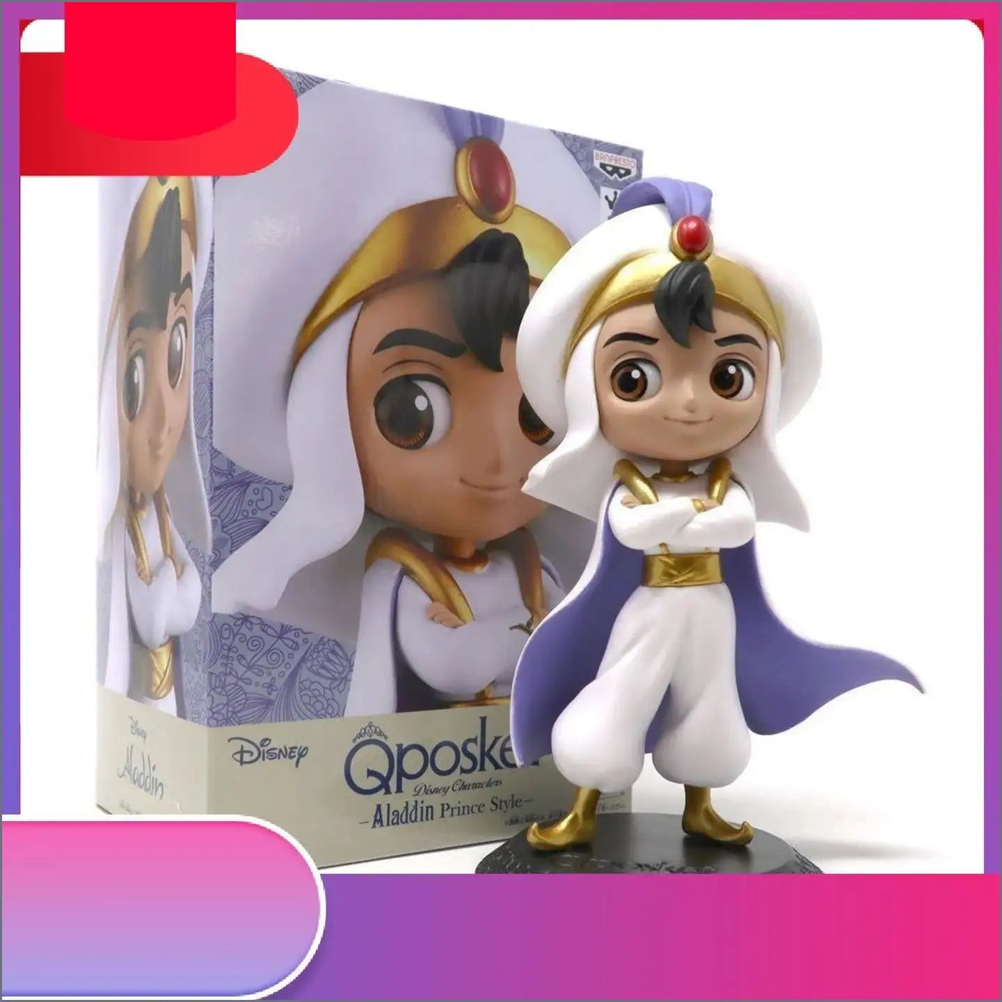Фигурка коллекционная Q POSKET Bandai Аладдин Дисней серия "Aladdin - Jasmine Dreamy" 14 см