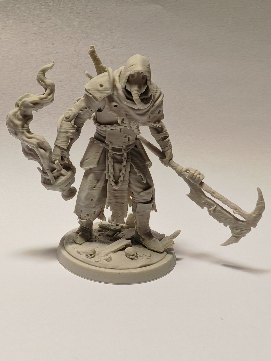 3D-фигурка Grimdark Heretic Zealot, готическая Sci-Fi миниатюра для Варгеймов