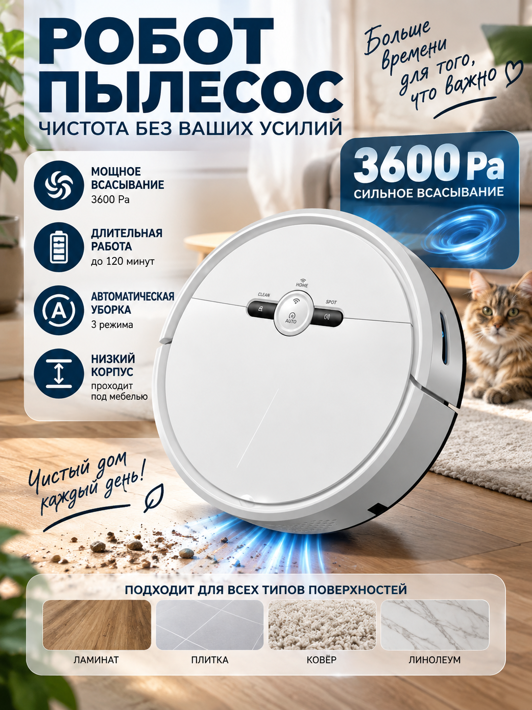 Умный робот пылесос метильник влажный моп 3600Pa приложение дистанционного управления пылесос домашний многофункциональный беспроводный метильник робот пылесосы