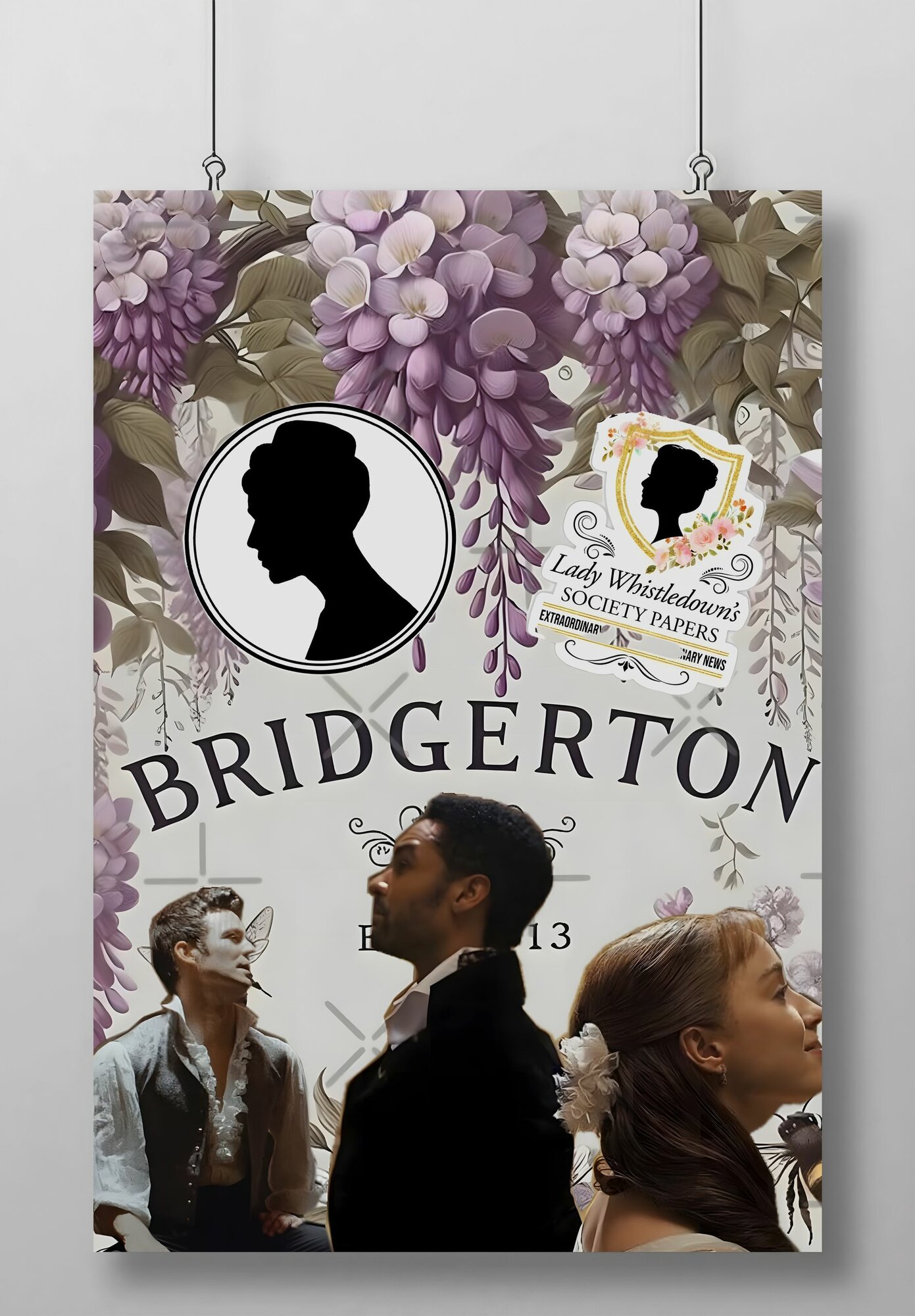 Постер/Плакат Бриджертоны (Bridgerton)