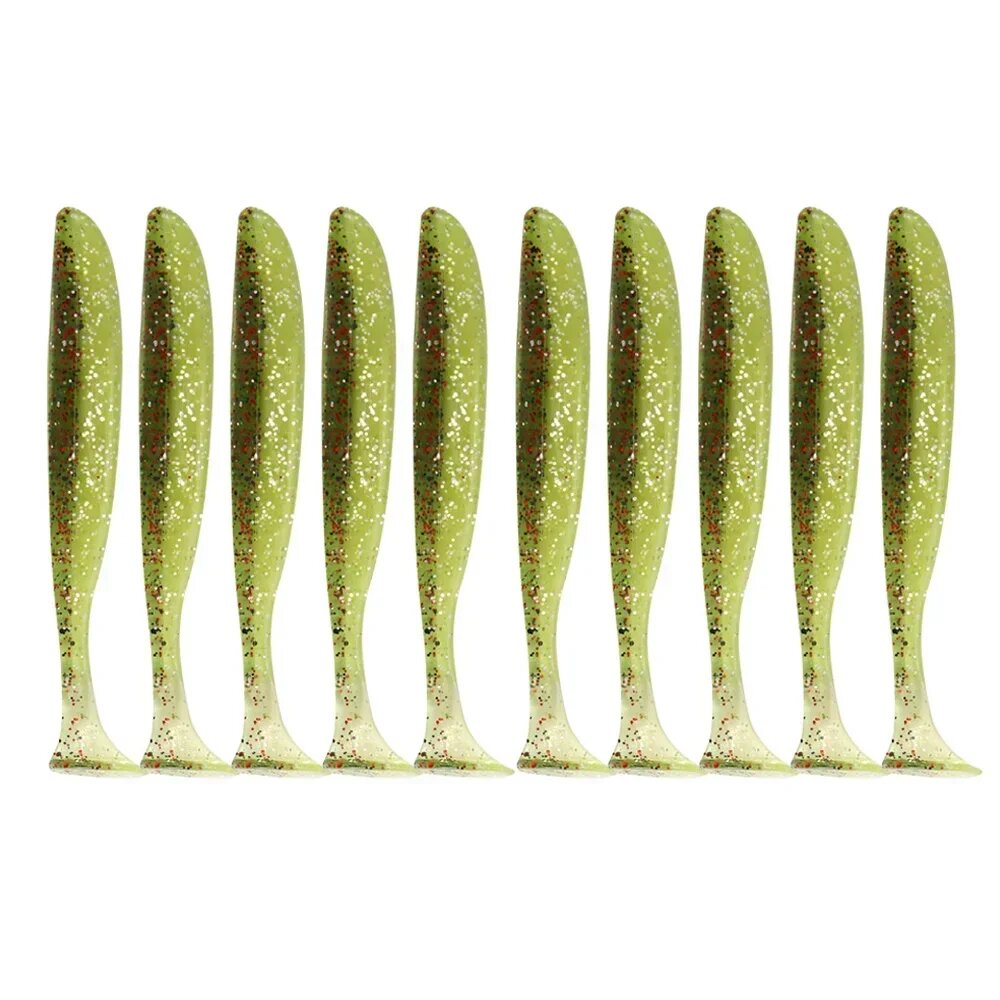 GOBAIT Силиконовая приманка для ловли карпа Зеленый, 12.5cm, 10PCS Lures DIY12